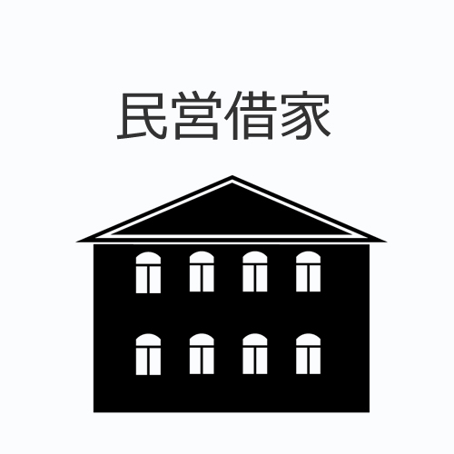 民営借家の値段